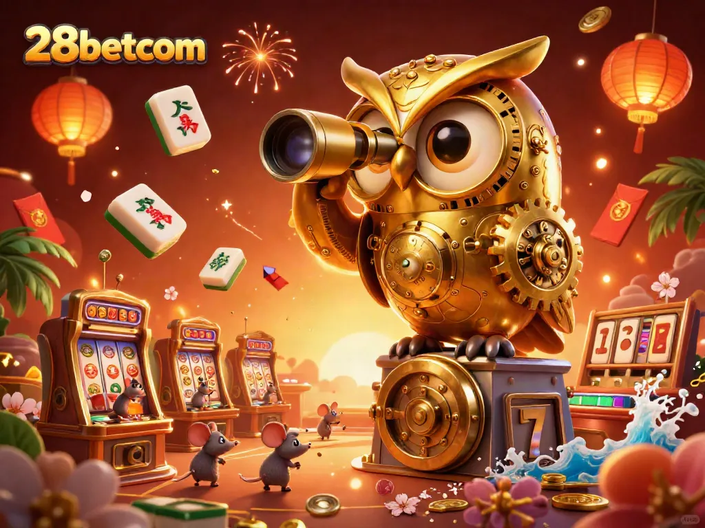 Experience thrilling gameplay at 28betcom with a dynamic casino scene filled with vibrant elements.
