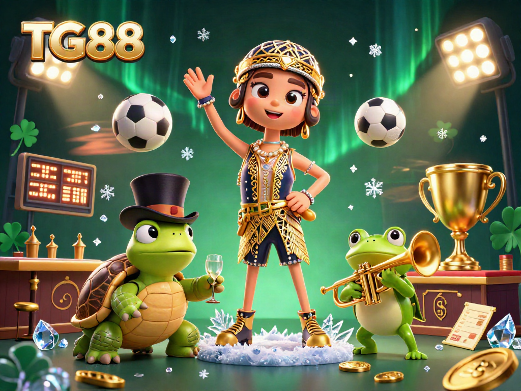 Experience thrilling gameplay at TG88 with dynamic casino characters and exciting betting elements.