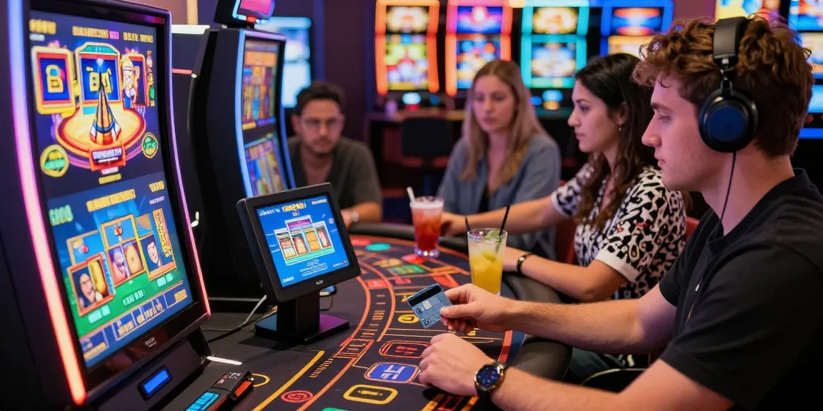 Players enjoying online casinos that accept credit cards with vibrant games and engaging atmosphere.