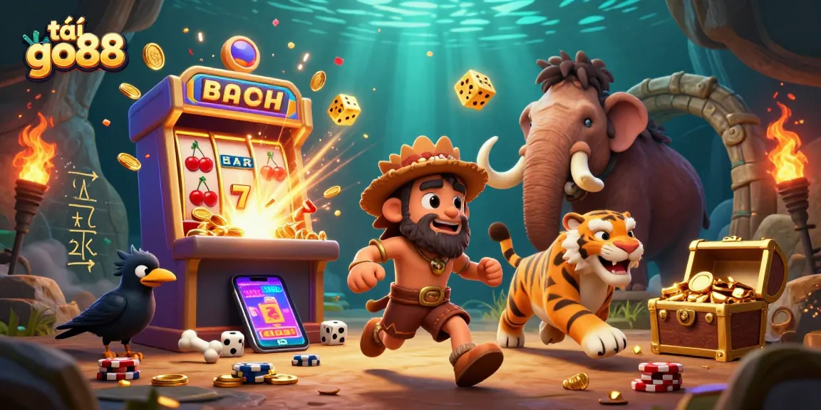 Experience thrilling gameplay with tải go88 as the caveman and sabertooth duo bring excitement to the casino world.