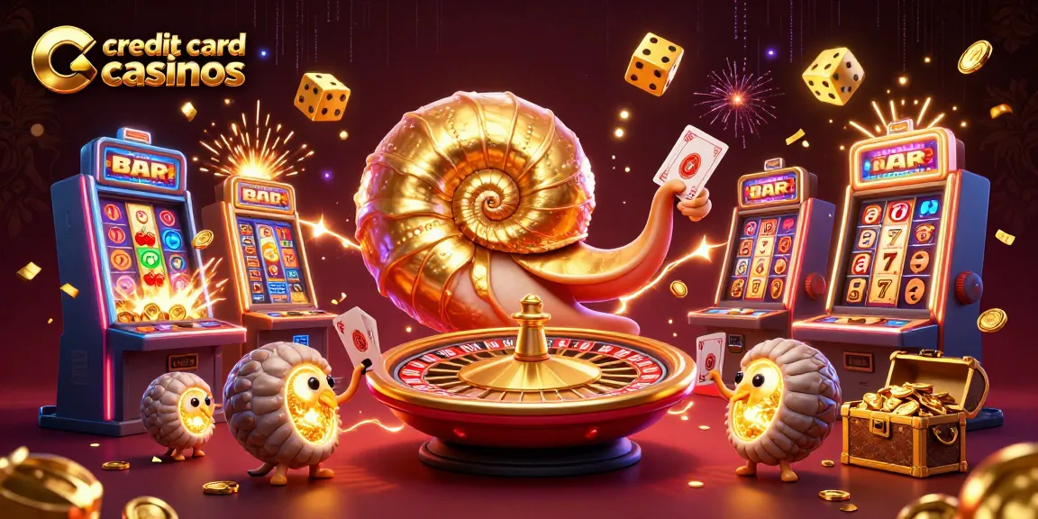 Engage with thrilling credit card casinos featuring a giant nautilus and jackpot surprises.